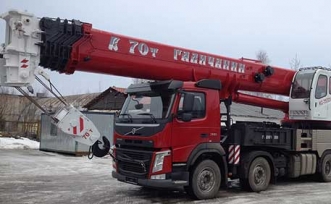 Аренда автокрана 70 тонн