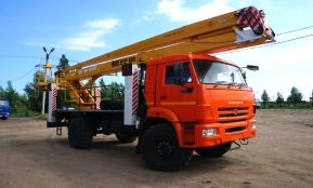 Автовышка КАМАЗ-22 метра