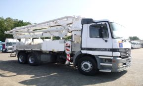 Аренда автобетононасоса MERCEDES ACTROS — 32 м